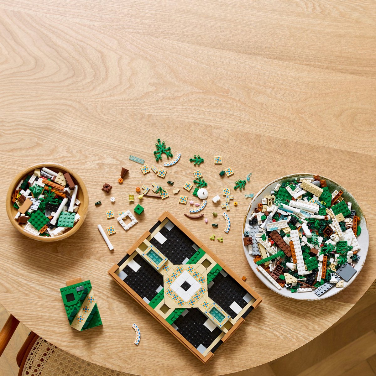 LEGO Jardin d'Icônes met Fontein - 10359