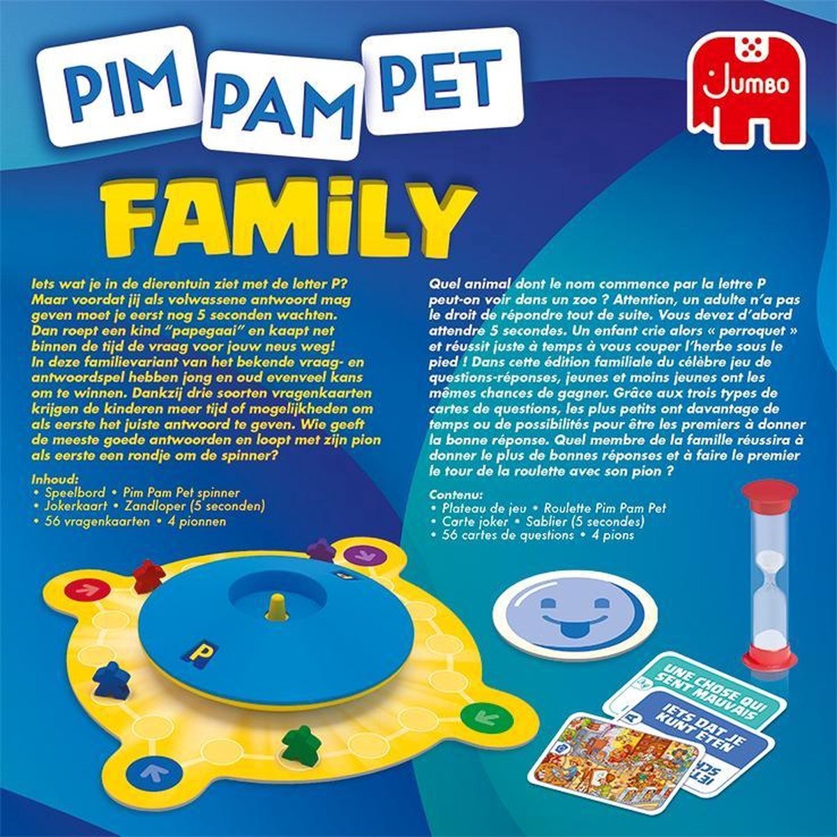 Jumbo Pim Pam Pet Familie Trivia Spel