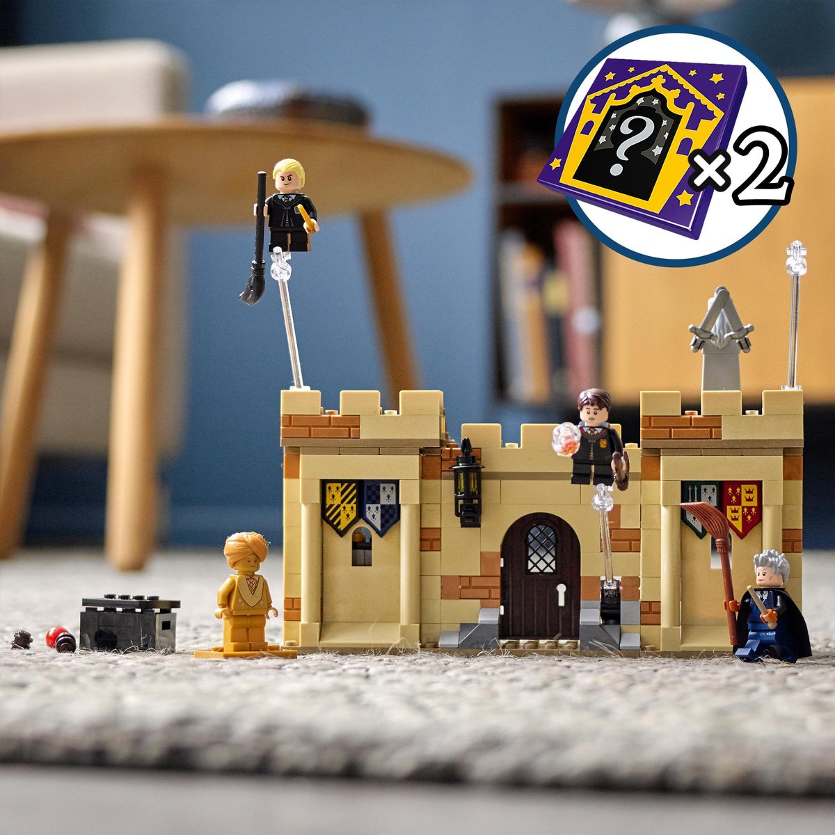 LEGO Harry Potter Zweinstein: De Eerste Vliegles - 76395