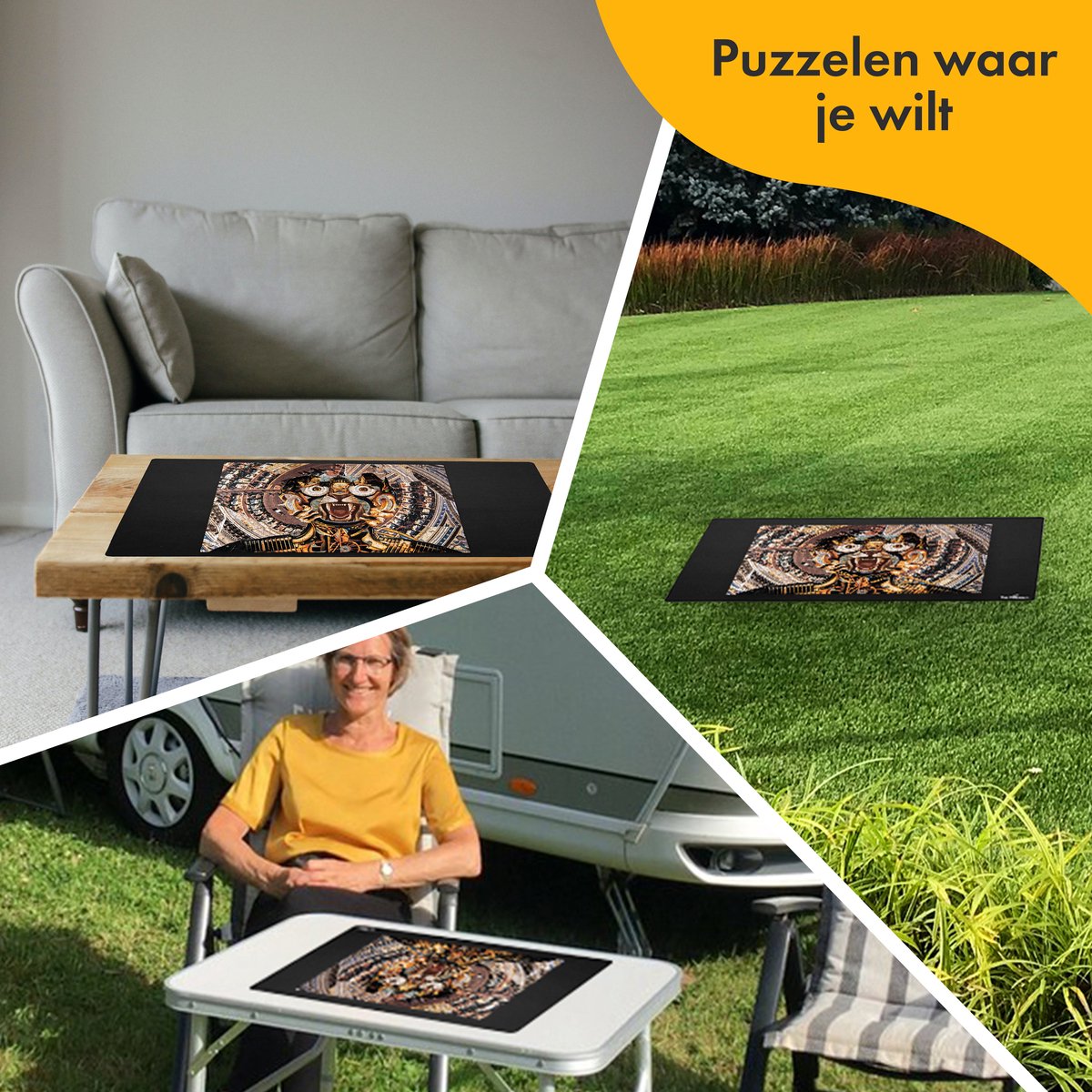 The Friendly Puzzle Opbergmat Antislip voor 1000 Stuks