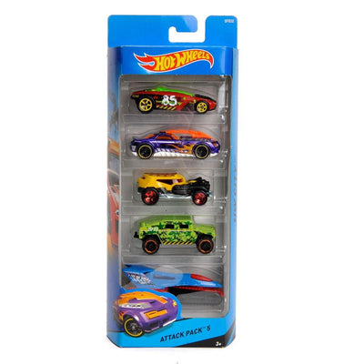 Hot Wheels Cadeauset met 5 Stoere Auto's