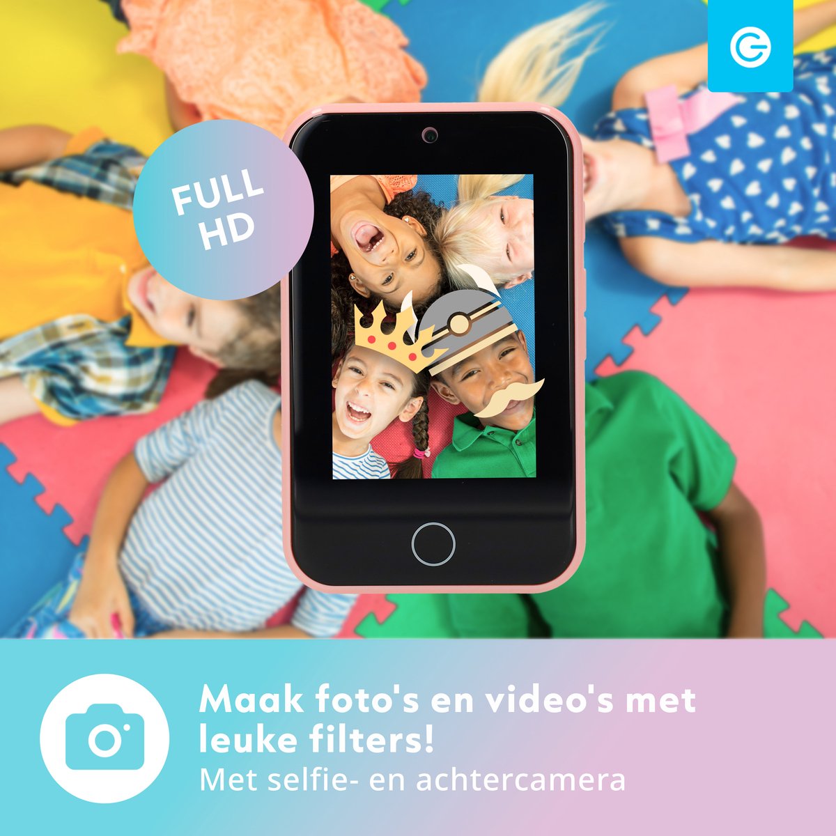 Silvergear Educatief Speelgoed Telefoon - ABC - Roze