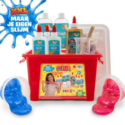 JOYA CREATIVE Slime XXL Set voor Kinderen - 6 Verschillende Soorten