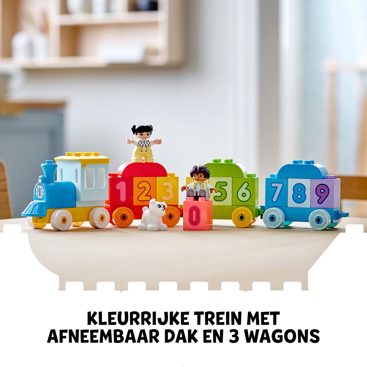 LEGO DUPLO Cijfer Trein met Speelblokken - 10954