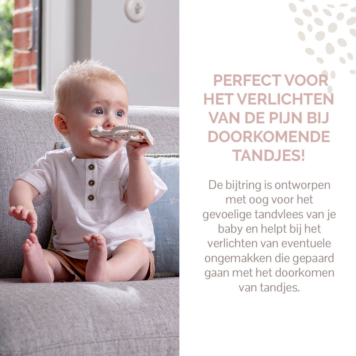 Sophie de Giraf So 'Pure Zachte Bijtring