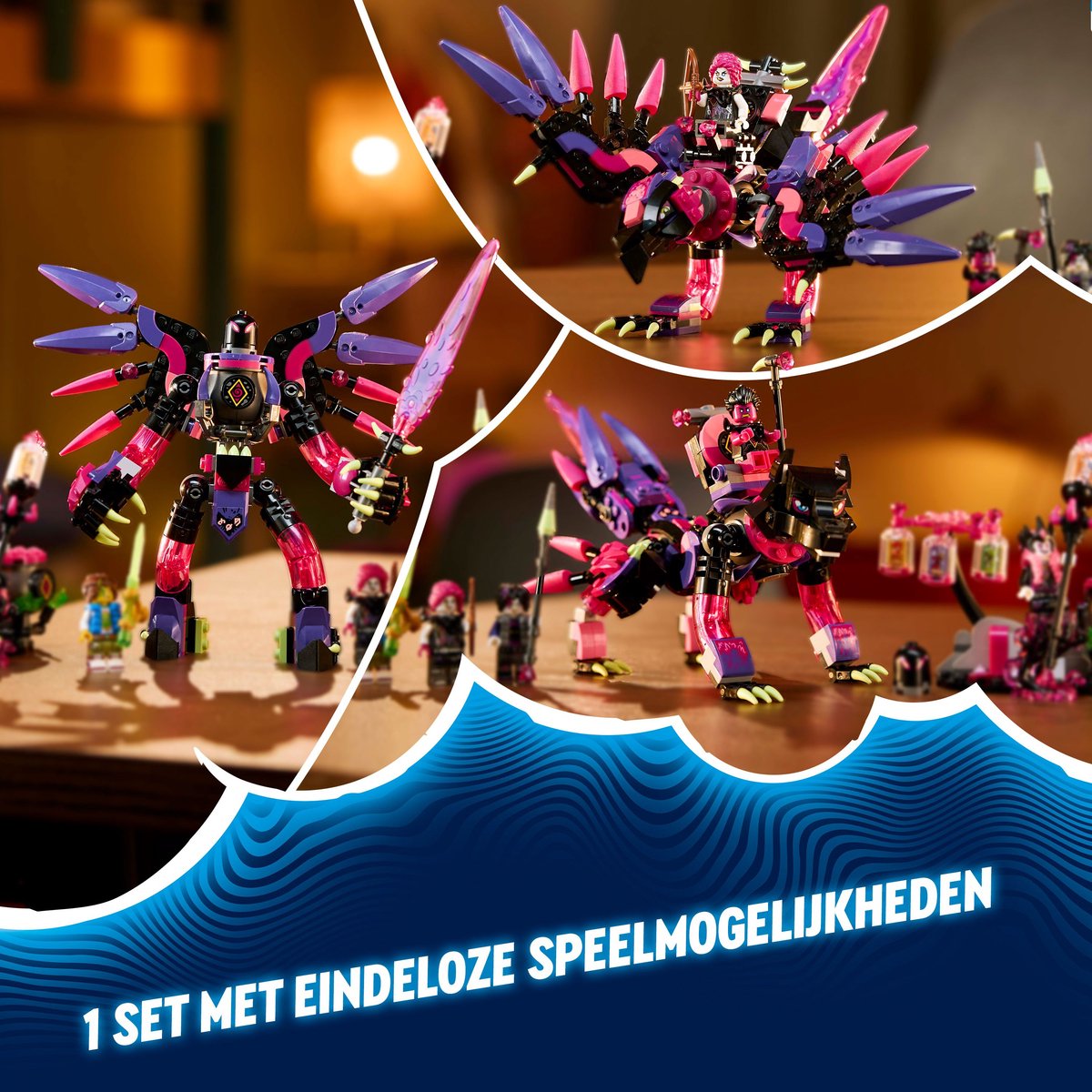 LEGO DREAMZzz Nachtmerrie Wezens van de Onderheks - 71483