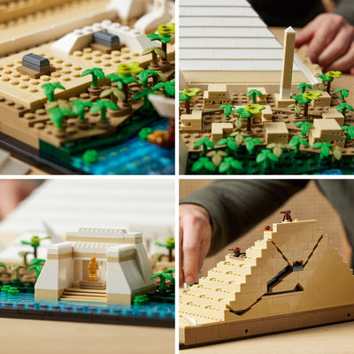 LEGO Architectuur La Grande Pyramide van Gizeh - 21058