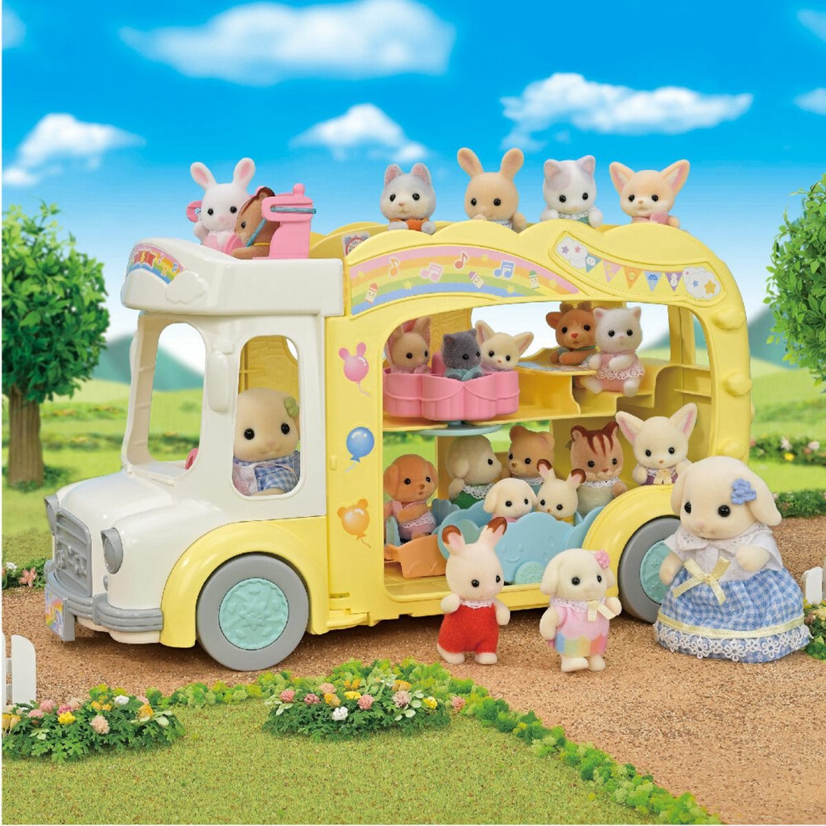 Sylvanian Families Regenboog Babybus - 5744