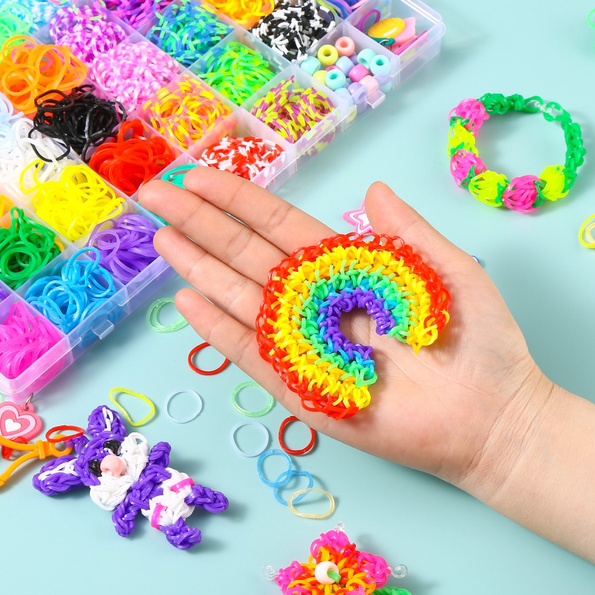 Behave Loom Bands Starterpakket - 38 Kleuren & Accessoires