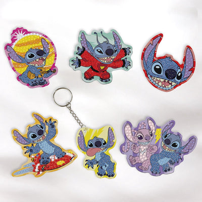 Totum Disney Stitch Magneten & Sleutelhanger Set