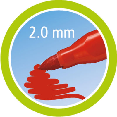 STABILO Power 24 Viltstiften - Set in Etui