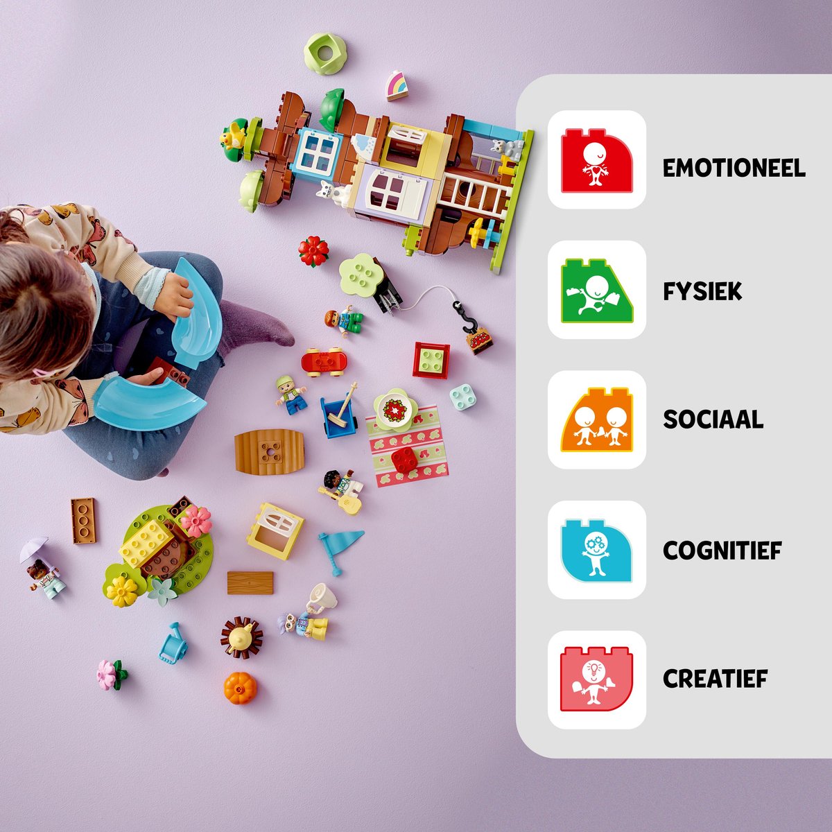 LEGO DUPLO 3in1 Boomhut Speelset voor Peuters - 10993