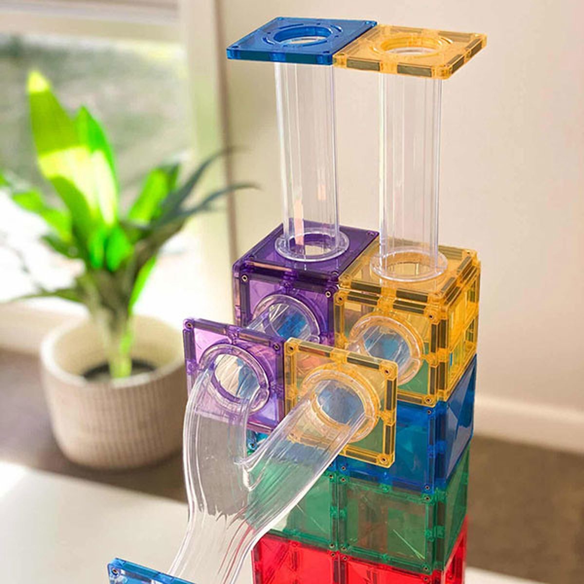 Connetix Baan Run Set - 92-delig Magnetisch Bouwpakket