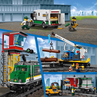 LEGO City Goederentrein met Afstandsbediening - 60198