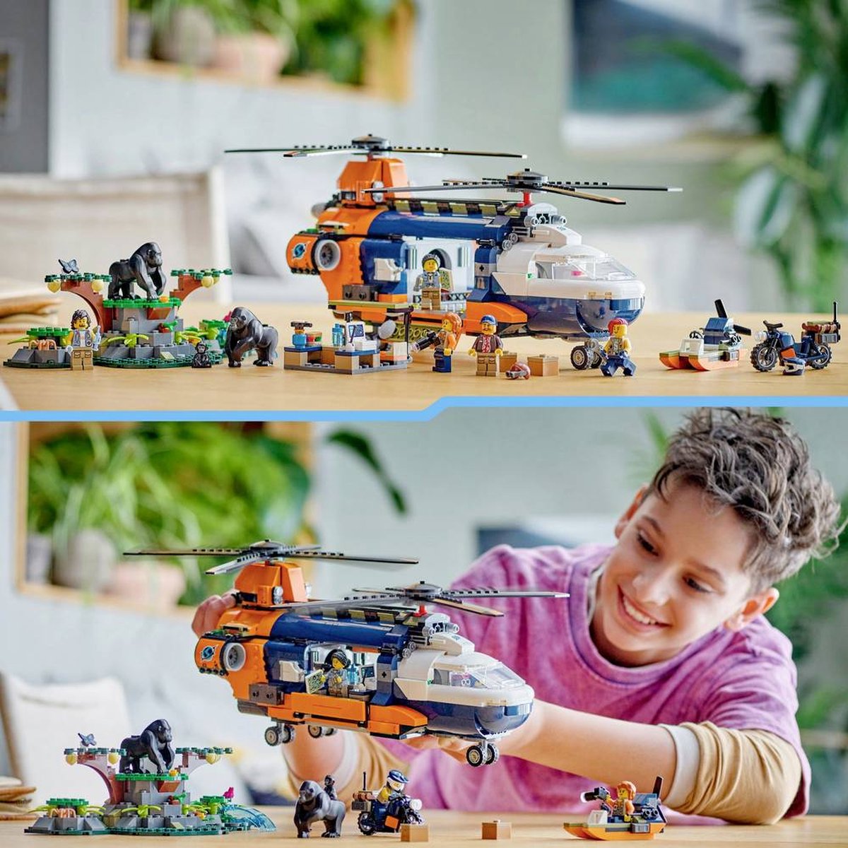 LEGO City Jungle Helikopterbasis - 60437