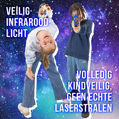 Silvergear Interactieve Lasergame Set met Projector