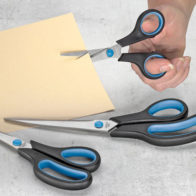 Westcott Easy Grip Roestvrijstalen Scharenset 3-delig