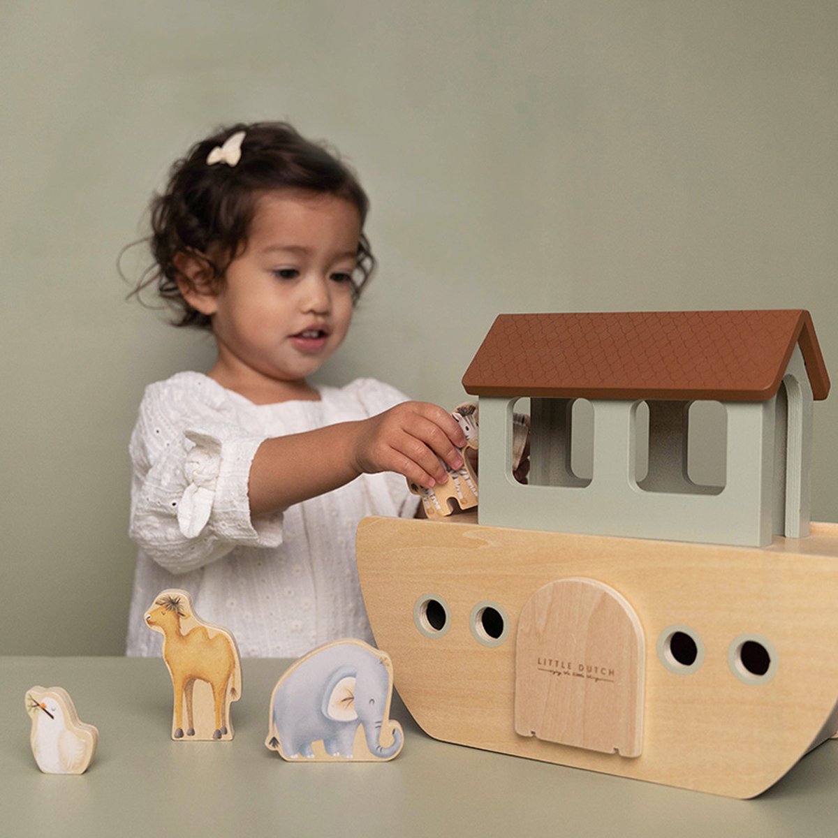 Little Dutch Houten Noach's Ark Speelset - FSC Gecertificeerd