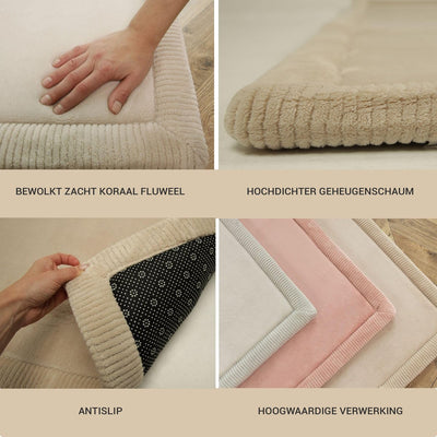 Hakuna Matte Koraalroze Speelmat voor Baby 200x150x2cm