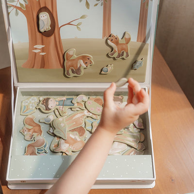 Little Dutch Magnetisch Speelbord - Forest Friends FSC