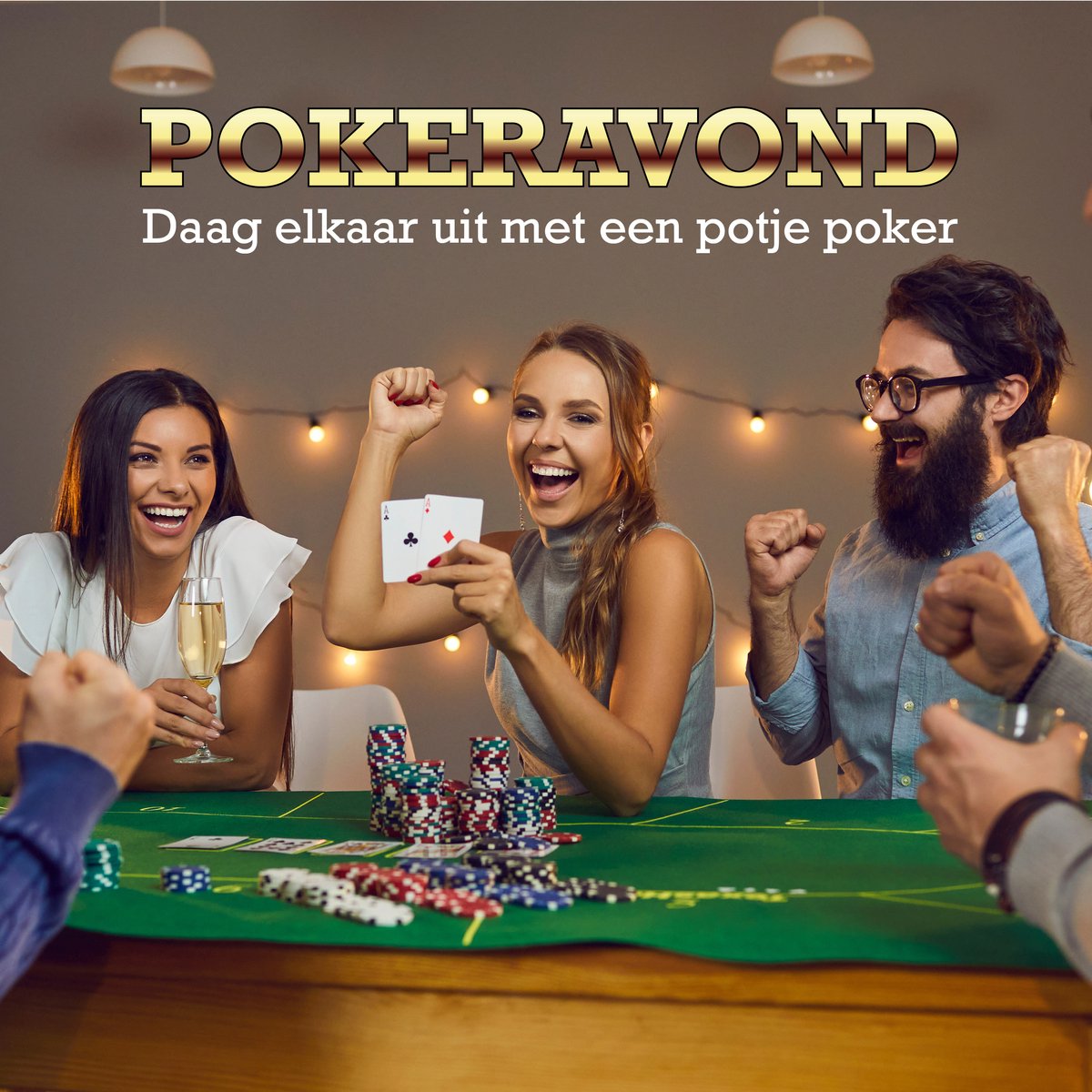 Sans Marque Poker Set in Handige Koffer - 300 Stuks