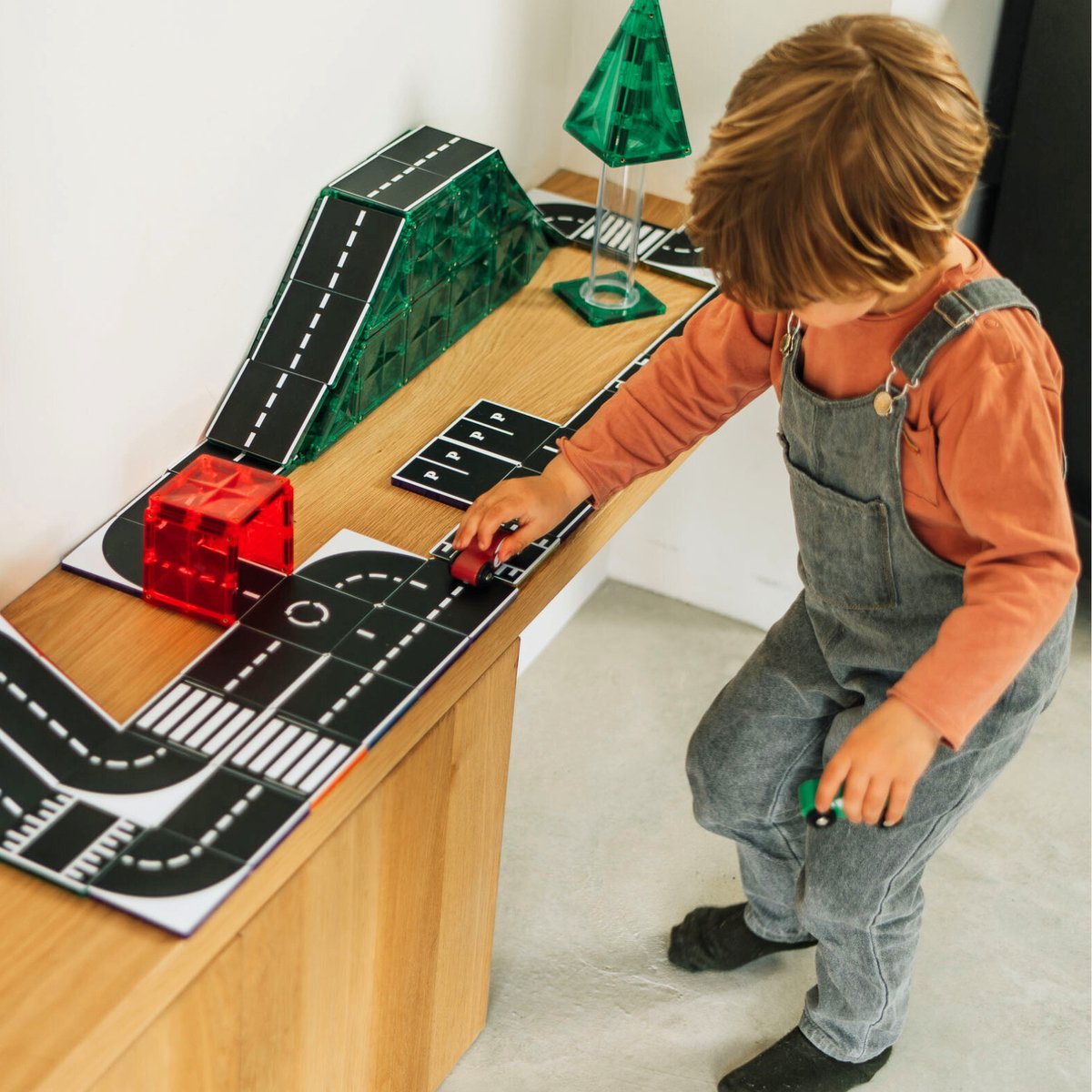 COBLO Magnet Toppers Roads 50-delig Educatief Speelgoed