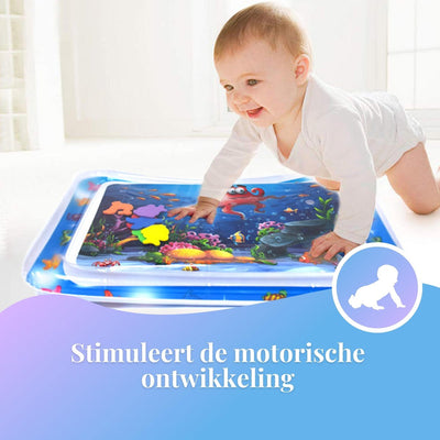 Tenify Opblaasbaar Speelkleed Watermat voor Baby's - Blauw