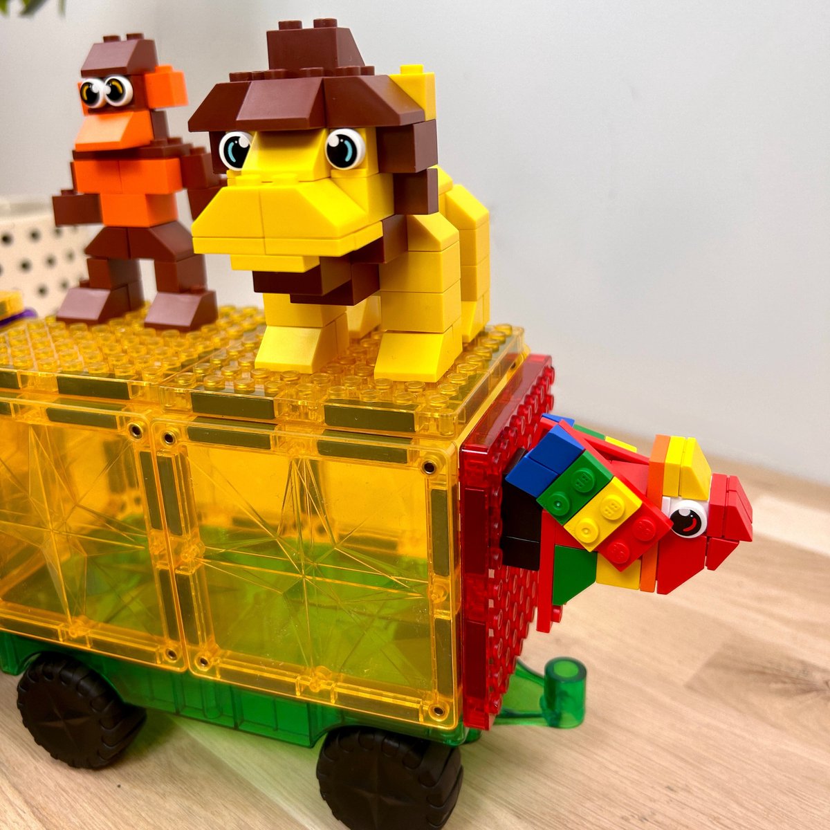 COBLO Magnetische Bouwstenen 12-delig - Montessori Speelgoed