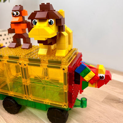 COBLO Magnetische Bouwstenen 12-delig - Montessori Speelgoed