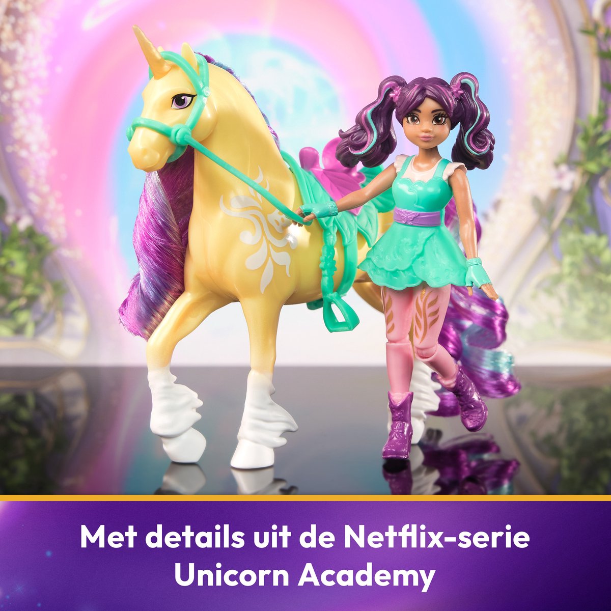 Unicorn Academy Ava & Leaf Speelset met Accessoires