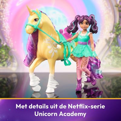Unicorn Academy Ava & Leaf Speelset met Accessoires
