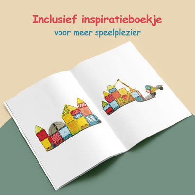 Olvy Magnetische Bouwstenen Set - 42-delig