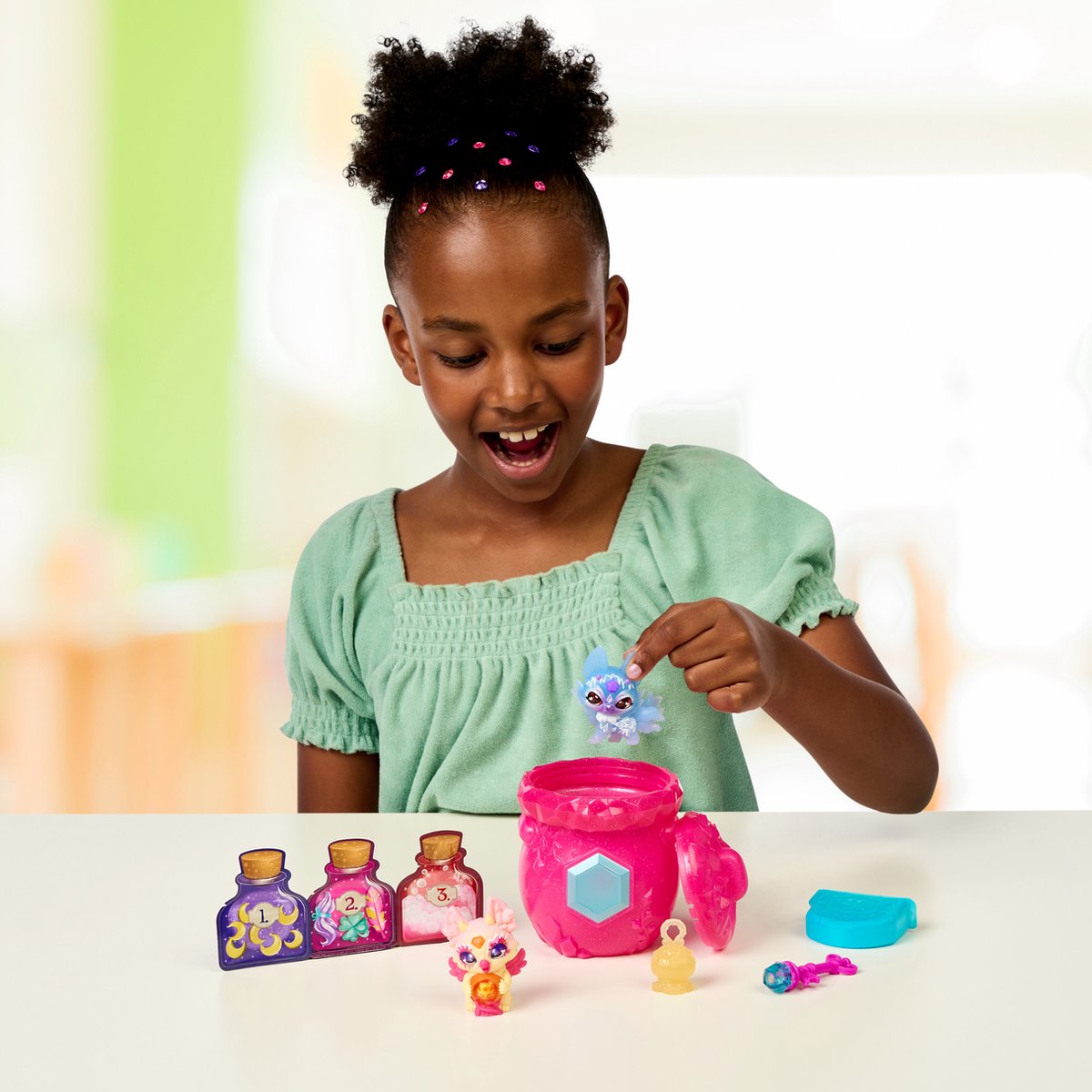 Magic Mixies Mixlings Fizz & Ontdek Ketel 'Crystal Woods' 2-pack