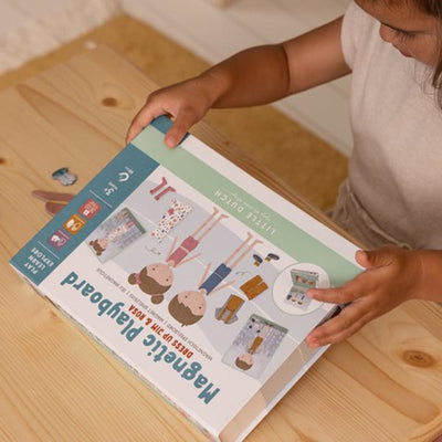 Little Dutch Magnetisch Speelbord Jim en Rosa Figuren Set