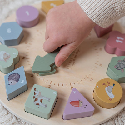 Little Dutch Educatieve Horlogepuzzel FSC