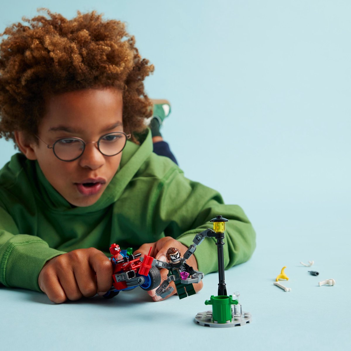 LEGO Marvel Spider-Man Motorachtervolging - 76275