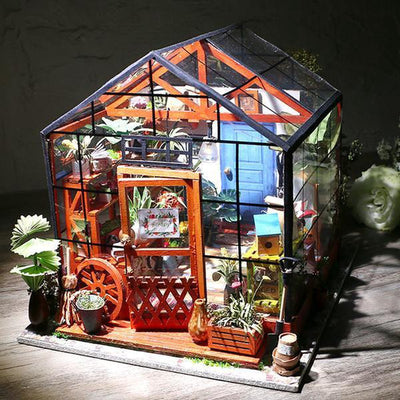 Robotime Maquette Huis van Cathy met Licht - Decoratie
