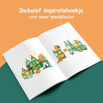 Olvy Magnetische Bouwstenen Montessori - 50 stuks