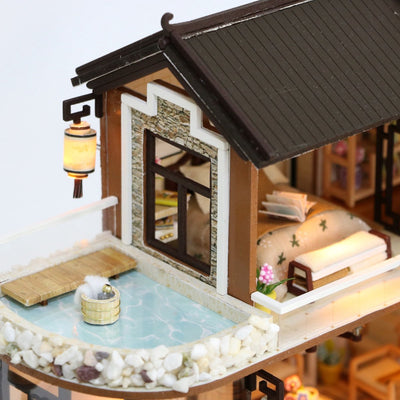 Crafts&Co Miniatuur Poppenhuis Kit - Nostalgic Village