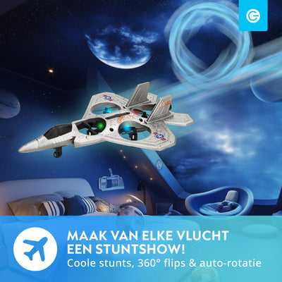 Silvergear Kindvriendelijke RC Drone - Grijs