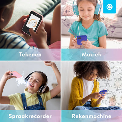 Silvergear Educatief Speelgoed Telefoon - ABC - Roze