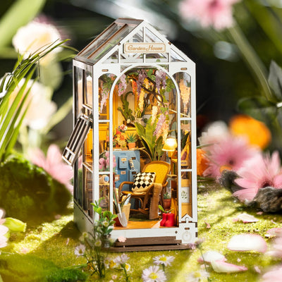 Robotime Rolife Boekhoek Miniatuur Tuin Huis - TGB06 DIY