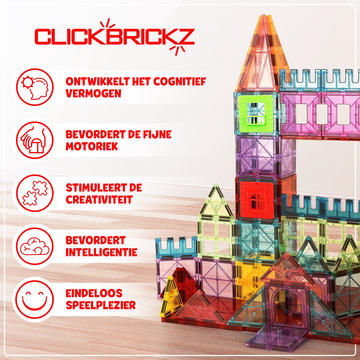 GILA Magnetisch Speelgoedset 120-delig