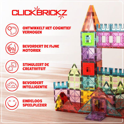 GILA Magnetisch Speelgoedset 120-delig