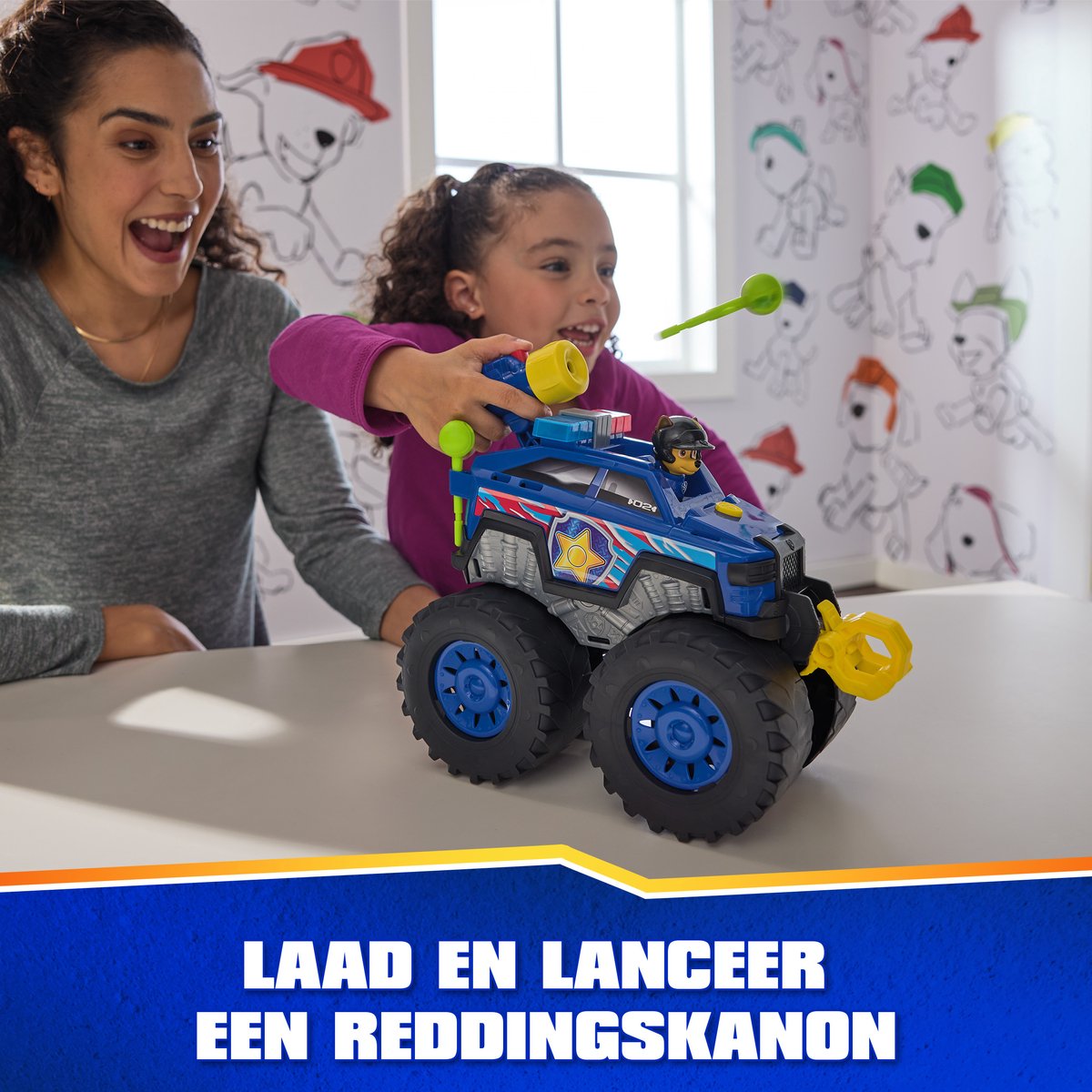PAW Patrol Power Haulin' Cruiser van Chase met Geluid en Licht