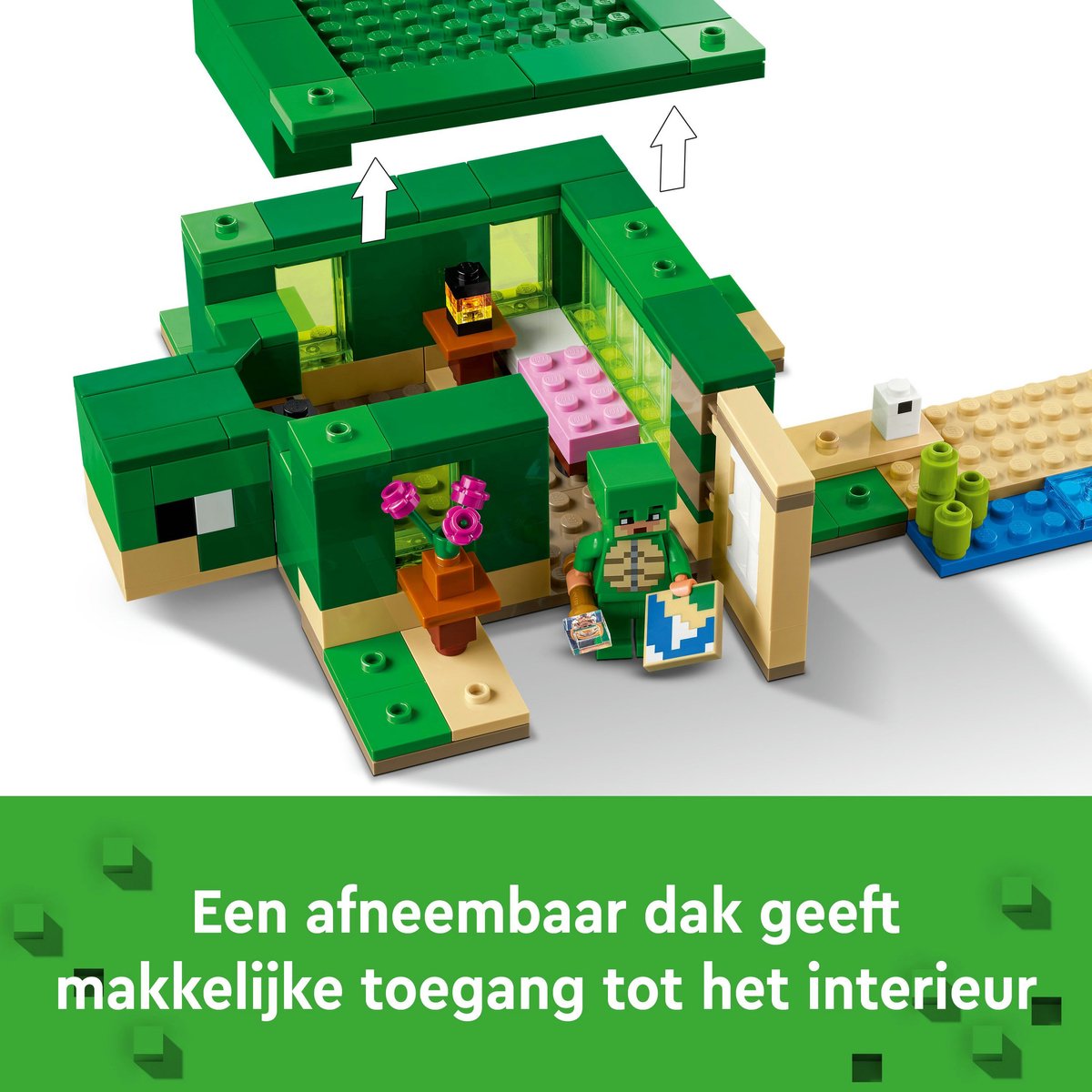 LEGO Minecraft Het Huis aan Turtle Beach - 21254