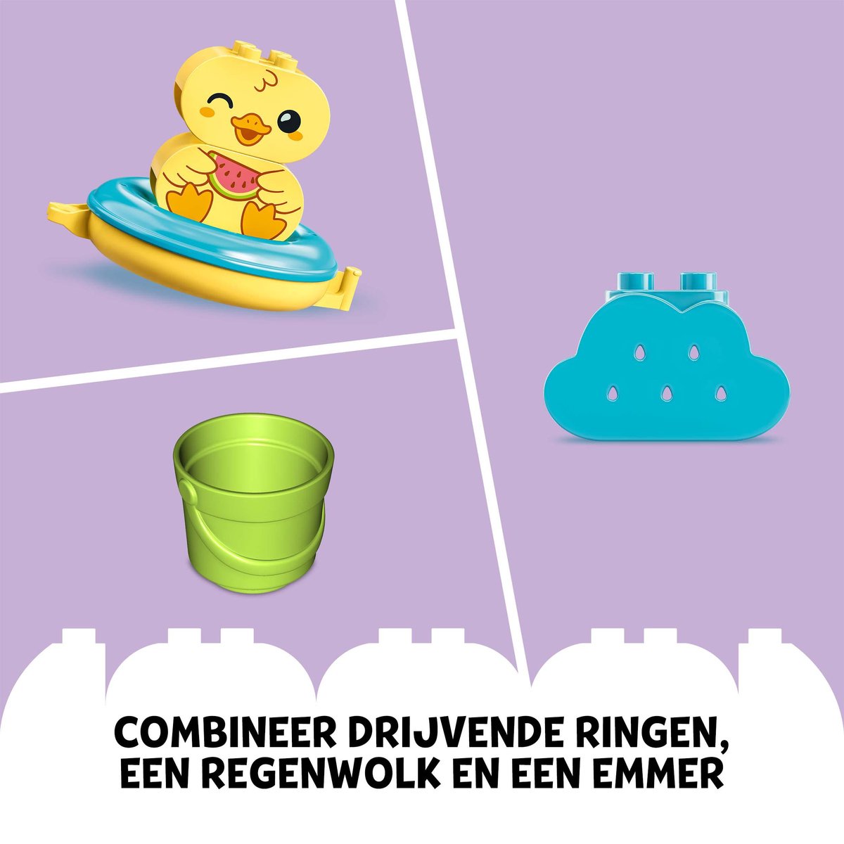 LEGO DUPLO Dierenvrienden Drijvende Treinset - 10965