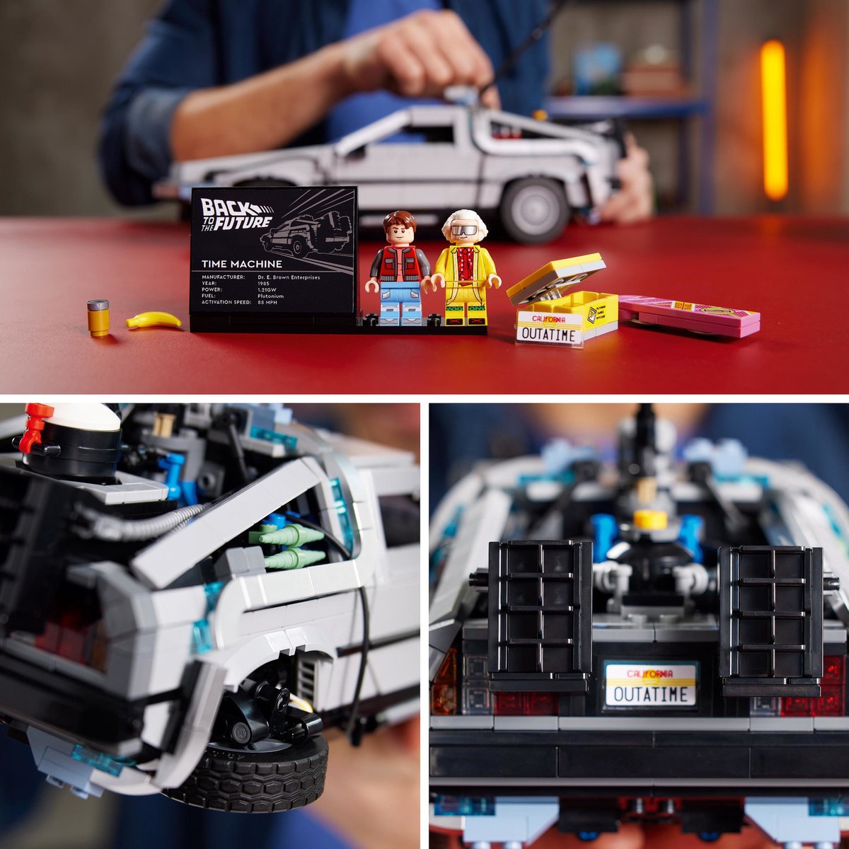 LEGO Creator Icons Tijdmachine van Back to the Future - 10300