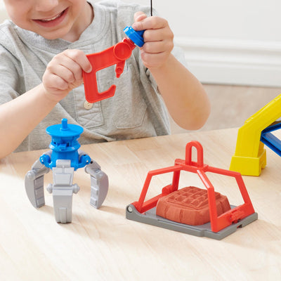 Rubble & Crew Kinetic Speelset Bouwplaats met Kraantoren