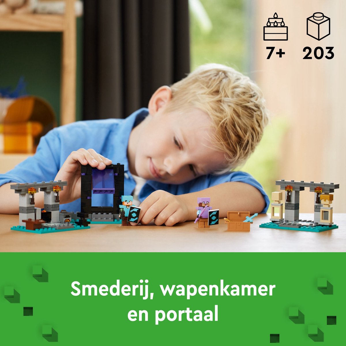 LEGO Minecraft Het Atelier van de Wapenmaker - 21252